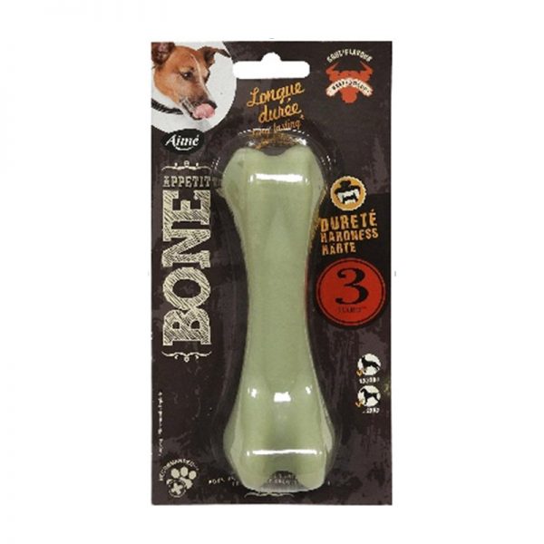 CHEWING BONE NYLON BONE APPETIT HARD - MEDIUM SIZE FEMUR BEEF FLAVOUR - Aime Bone Appetit - Adec Distribution Pte Ltd