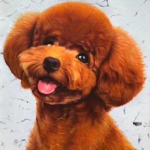 Custom Pet Portrait Oil Painting Package