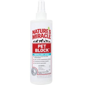 E-P5768 Nature's Miracle Pet Block Repellent Spray (16oz)