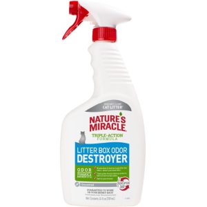 E-P98471 Nature's Miracle Litter Box Odor Destroyer - Unscented (24oz)