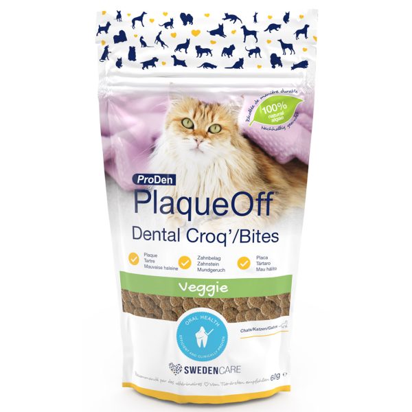 PlaqueOff® Dental Bites for Cats 60g