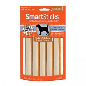 SMB-2007 Sweet Potato SmartSticks (5 sticks) - SmartBones - Noble Advance Pets