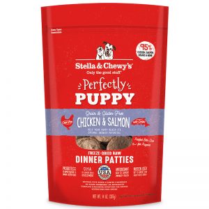 S&C's Dinner patties for puppy chicken salmon