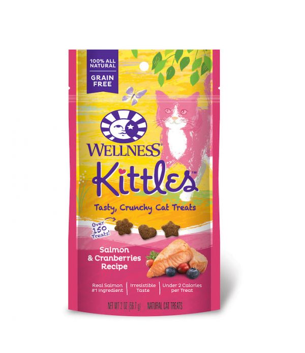 Wellness Kittles Cat Treat Salmon & Cranberries