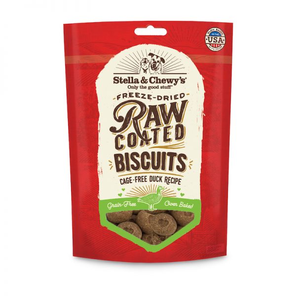 Raw Coated Dog Biscuits Duck