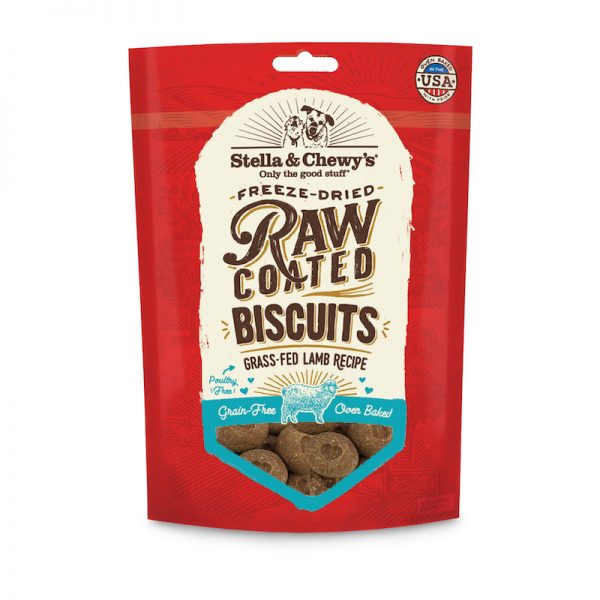 Raw Coated Dog Biscuits lamb