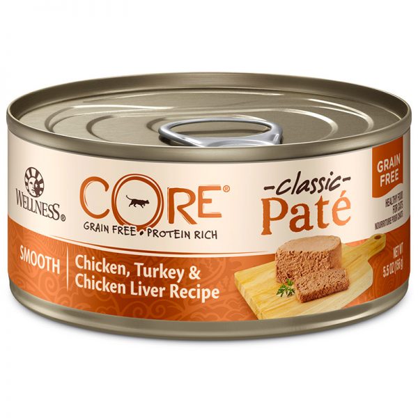 WN-CCCoreOri Chicken, Turkey & Chicken Liver (3) - CORE Classic Paté - Wellness