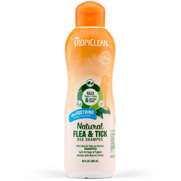 Tropiclean Natural Flea & Tick Shampoo (Plus Soothing)