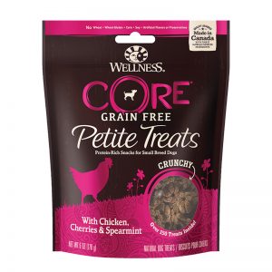 WN-PTCCCS Petite Treats Crunchy Chicken, Cherries & Spearmint - Wellness - Silversky