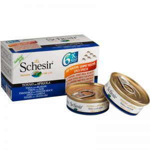 SC-C115 Tuna with Seabass Cat Multipack - Schesir - Silversky