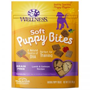 WN-PBLamSal Soft Lambs & Salmon - Puppy Bites - Wellness (2)