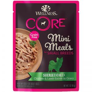 WN-SBMMCL Shredded Chicken & Lamb Entrée (1) - CORE Small Breed Mini Meals - Wellness