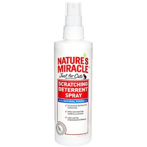 E-P5778 Nature's Miracle Just for Cats Scratching Deterrent Spray (8oz)