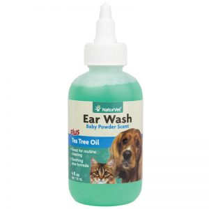 Ear Wash With Tea Tree Oil - NaturVet - Silversky