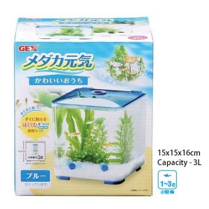 Gex Cute Fish House Blue - (Tank only) - GEX AQ - ReinBiotech