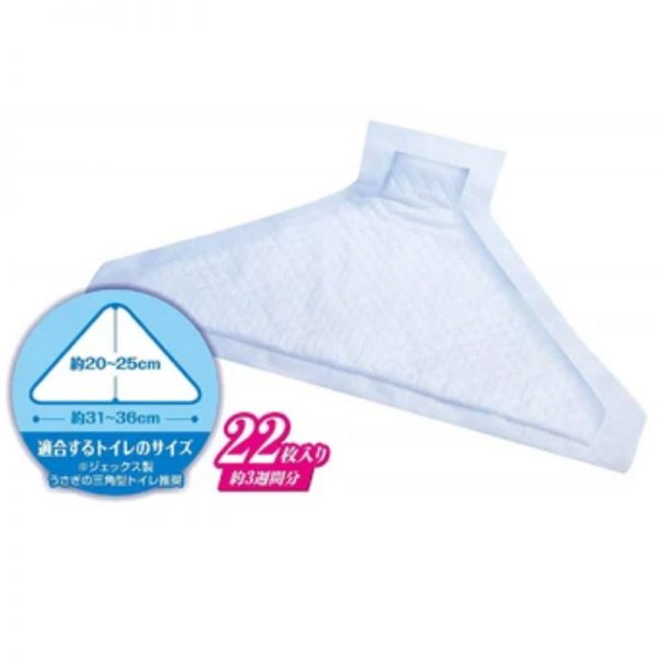 Gex Hinokia Triangle Toilet Sheets 2pc Trial (3) - GEX - ReinBiotech