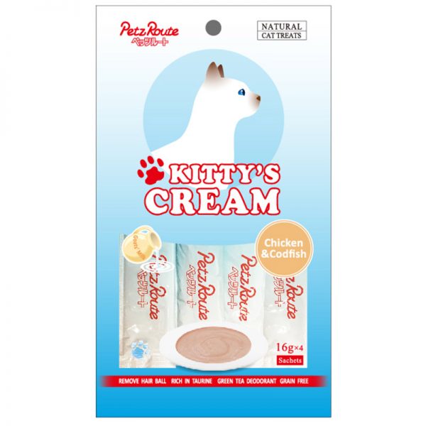 Kitty’s Cream - Chicken & Codfish - Petz Route - Silversky