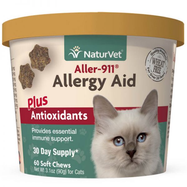 Naturvet Aller 911 Cat Allergy Aid Plus Antioxidants - NaturVet - Silversky