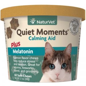 Naturvet Quiet Moments Calming Aid Plus Melatonin - NaturVet - Silversky