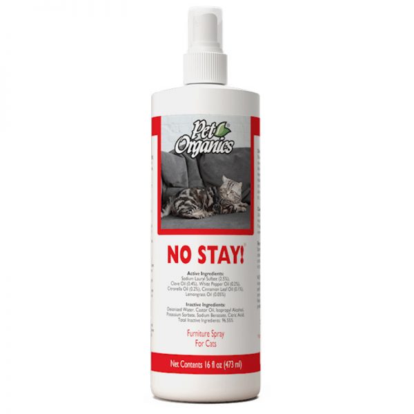 No Stay! Furniture Spray for Cats - NaturVet - Silversky