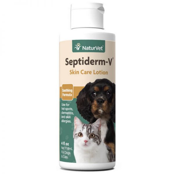 Septiderm-V® Soothing Formula Skin Care Lotion - NaturVet - Silversky