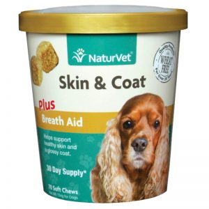 Skin & Coat Plus Breath Aid - NaturVet - Silversky