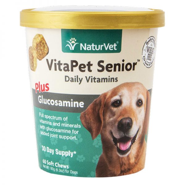 VitaPet Senior™ Plus Glucosamine (2) - NaturVet - Silversky