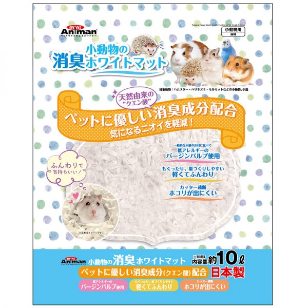 DM-24744 Natural Paper Bedding with Freshener 10L - Animan - Noble Advance