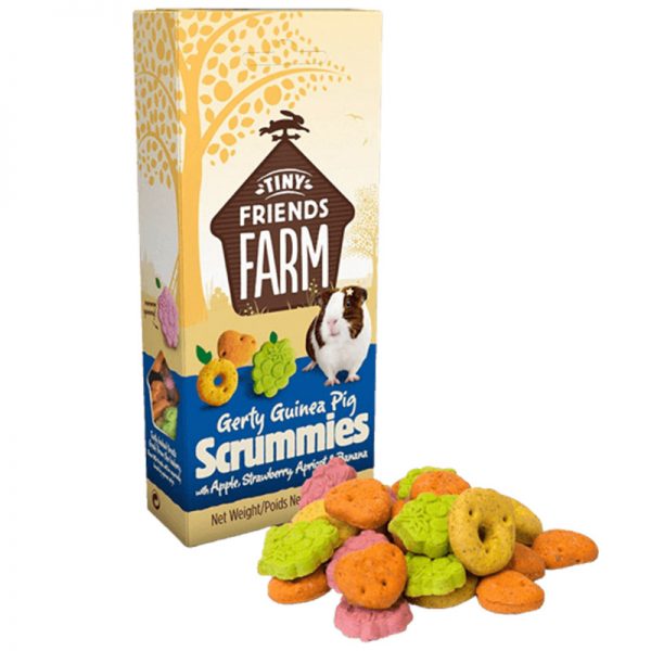 Gerty Scrummies wApple,Strawberry,Apricot&Banana (3) - Supreme - Reinbiotech