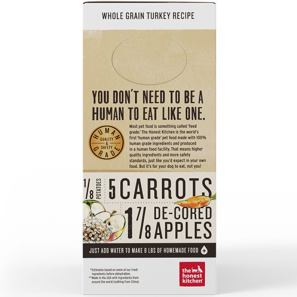 K2C 2lb The Honest Kitchen Dehydrated Whole-Grain Turkey Recipe (Keen)
