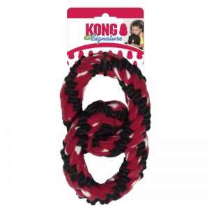 Signature Rope Double Ring Tug (2) - KONG - Roots Technologies