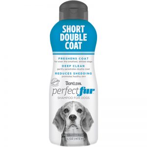 TROP-PFSDSH16Z Tropiclean PerfectFur Short Double Coat Shampoo For Dogs