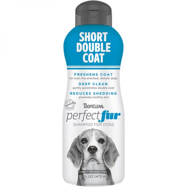 TROP-PFSDSH16Z Tropiclean PerfectFur Short Double Coat Shampoo For Dogs