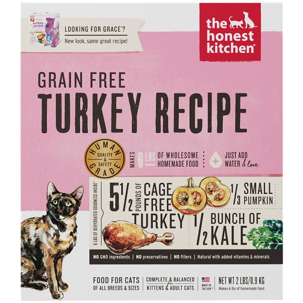 The Honest Kitchen Dehydrated Grain-Free Turkey Recipe (Grace)