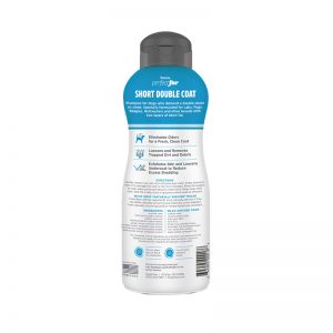 Tropiclean PerfectFur Short Double Coat Shampoo For Dogs (Back) - Perfect Fur TropiClean - Silversky