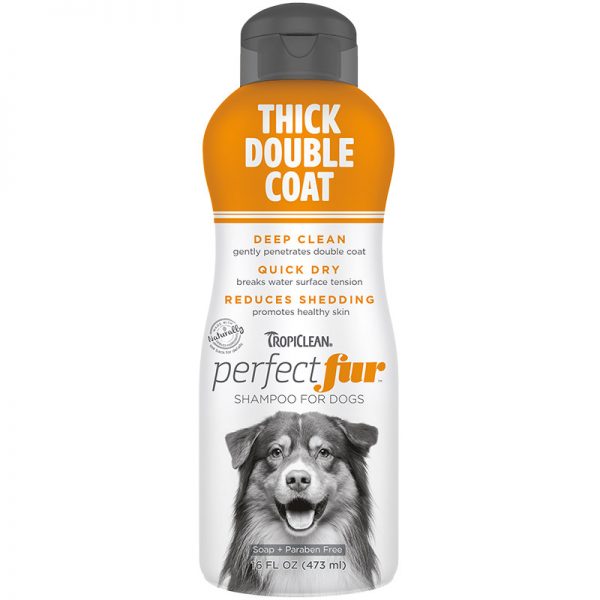 Tropiclean PerfectFur Thick Double Coat Shampoo For Dogs