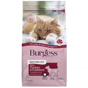 B69 Burgess Cat Mature 1.4kg - Burgess - Yappy Pets