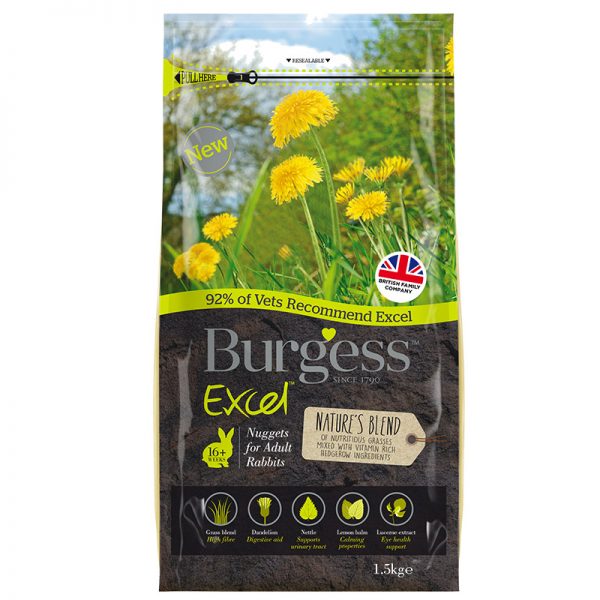 NaturesBlend B16 - Burgess Logo - Yappy Pets