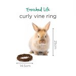 O9117 Curly Vine Ring (3) - Oxbow - Yappy Pets