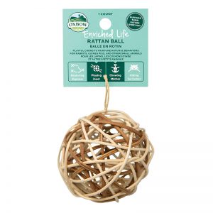 O9133 Rattan Ball (1) - Oxbow - Yappy Pets