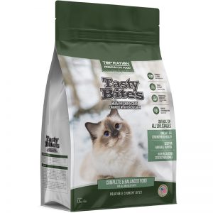 TR61 Tasty Bites All Life Stages 1800g - TopRation Cat Logo - Yappy Pets