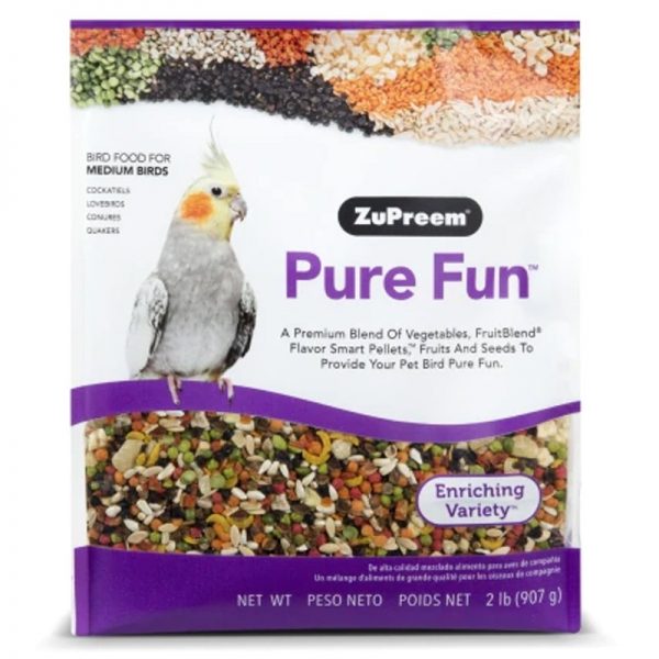 Zupreem Pure Fun® for Medium Birds (1) - Zupreem - Adec Distribution