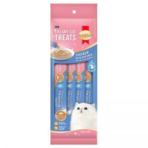 Chicken with Goat Milk -Smartheart Creamy Cat Treat - Smart Heart - Silversky