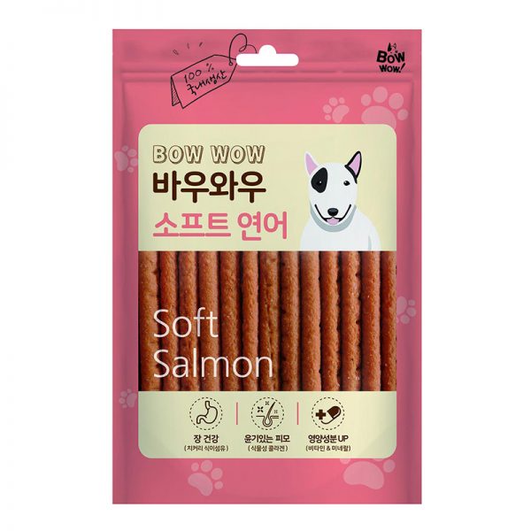 Salmon Jerky (150g) - Bowwow Korea - Silversky