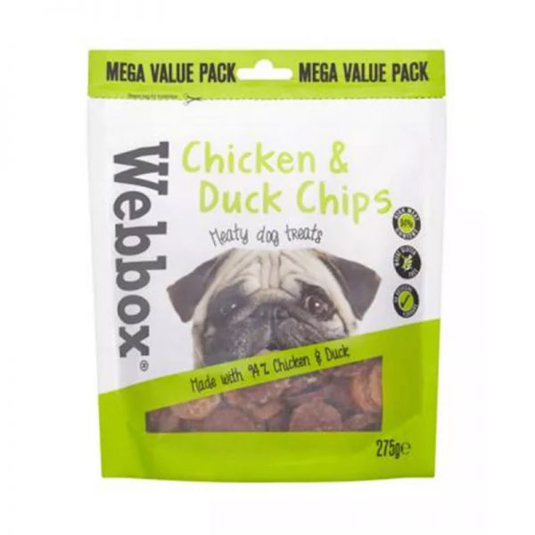 Webbox Chicken & Duck Chips Bulk Bag - Webbox - Adec Distribution