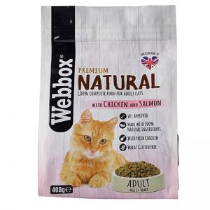 Webbox Natural Cat Dry Adult Chicken and Salmon - Webbox - Adec Distribution