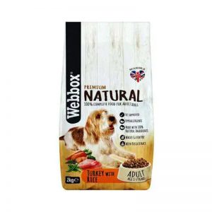 Webbox Natural Complete Adult Turkey Dog Food - Webbox - Adec Distribution