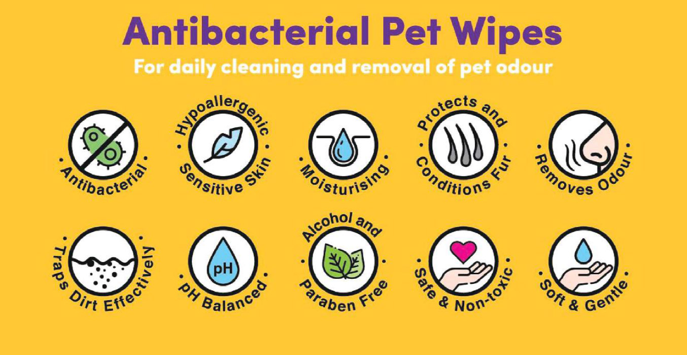 Woosh Antibacterial Pet Wipes (1)