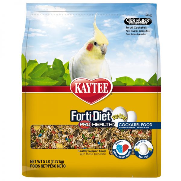 Kaytee Forti-Diet Pro Health Egg-Cite! Cockatiel Food