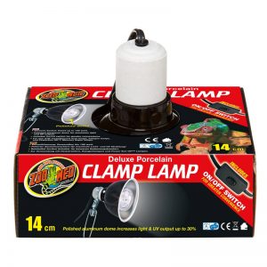 Deluxe Porcelain Clamp Lamp